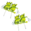 Ver imagem 4 de Gancho Metal Duplo Bolsa Sapos Pendura 2 Unid