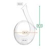 Decanter Design Curvo - Decantador Luxo de Vinho Tinto Laradore - 3