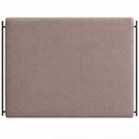 Ver imagem 4 de Cabeceira para Cama Box Queen 178cm Almeria Veludo Nobre Avelã - Sallar Home