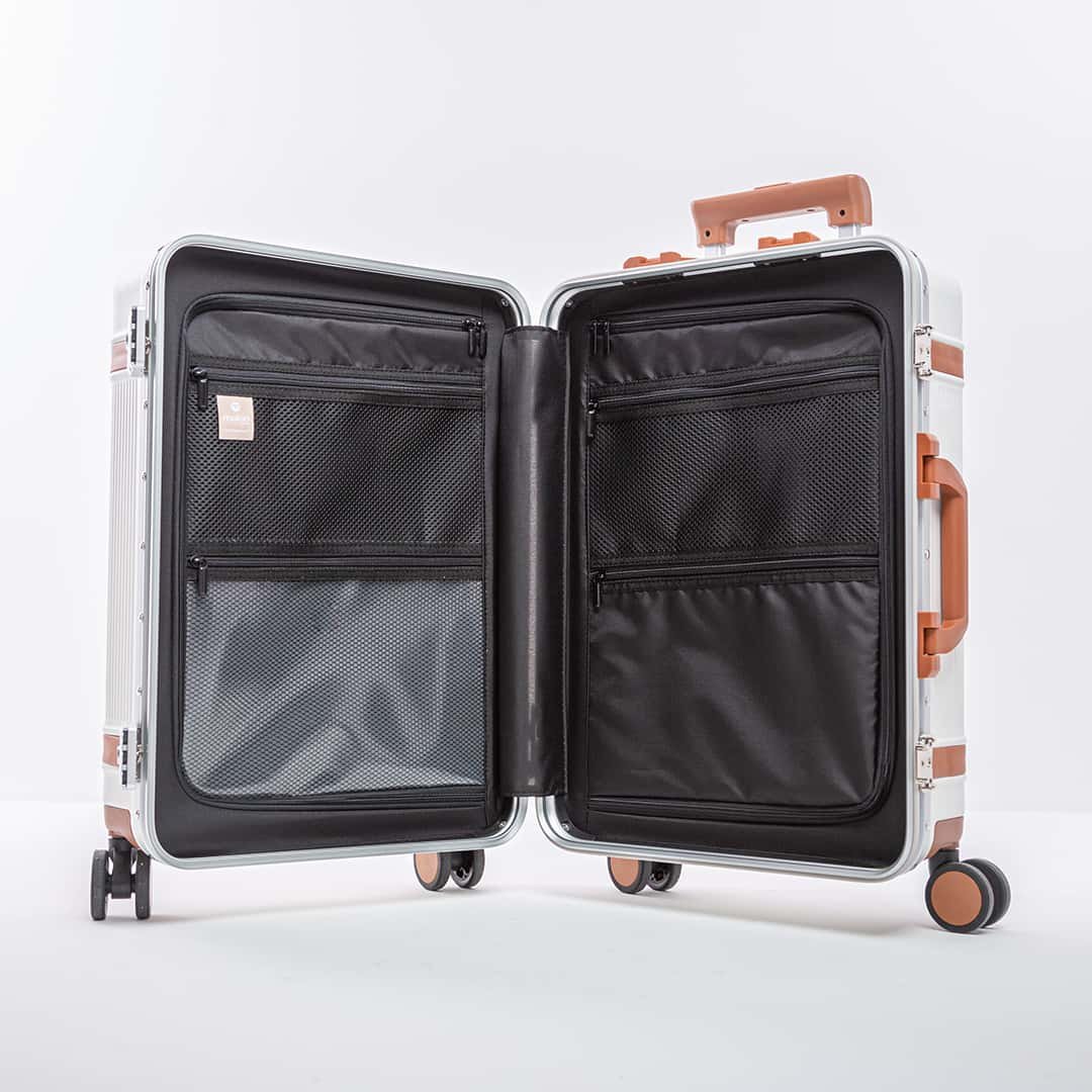 Mala de Viagem Media 23kg Policarbonato Roma Maloa:branco - 3