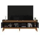Ver imagem 4 de Rack Astúrias para Tv até 75 Polegadas Ripado 180 Cm 2 Portas e 2 Prateleiras Design Moderno -