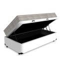 Ver imagem 4 de Cama Box Baú Solteiro + Colchão de Molas Ensacadas Ortobom AirTech SpringPocket 88cm