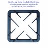 Fogão Profissional Industrial 3 Bocas com Chama Dupla Grelhas de 40x40 para Panelas Grandes Sebem - 3