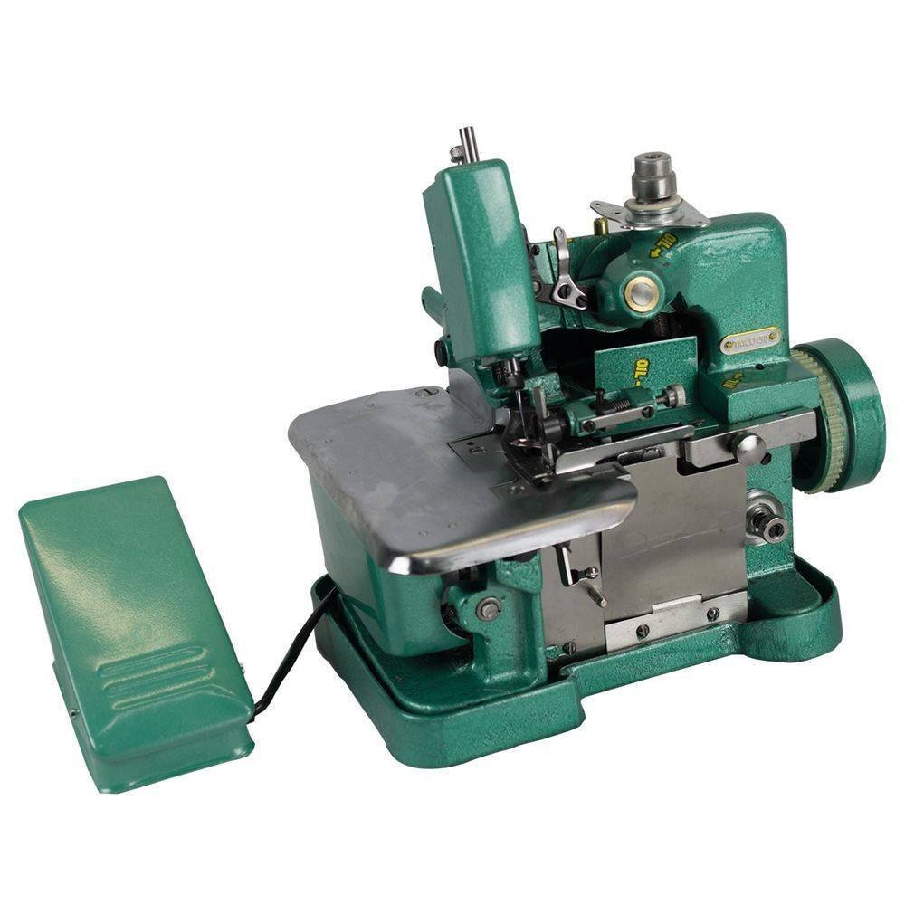 Maquina de Costura Overlock Portatil Semi Industrial 110v - 7