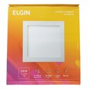 Ver imagem 4 de Luminária Quadrada de Embutir Led Elgin - 24w - 2700k Luz Branco Morna