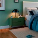 Ver imagem 1 de Mesa de Cabeceira 2 Gavetas L67,5 X A51cm Mdf