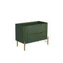 Ver imagem 2 de Mesa de Cabeceira 2 Gavetas L67,5 X A51cm Mdf