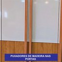 Ver imagem 7 de Guarda Roupa Casal Urban 6 Portas de Bater 6 Gavetas MDF com Espelho Cinamomo-Off White Leifer