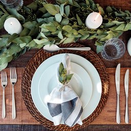Aparelho de Jantar Porcelana 20 Peças Branco Tramontina Maria Augusta Liso - 2