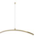 Ver imagem 4 de Pendente LED Dourado 34W 3000k 160cm Metal e Silicone Sindora DCD03421 ST3352