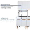 Ver imagem 5 de Cozinha Completa Modulada 14 Portas 3 Gavetas Ibiza