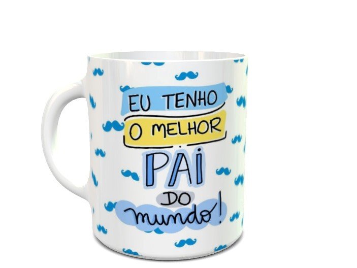 Caneca Dia dos Pais Cor:Capa invisível