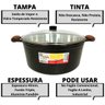 Caçarola 32 Aluminio Fundido Grossa Panela 10 Litros Grande - 4