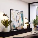 Ver imagem 3 de Luminária 30cm Barra Linear Led 3 Cores Giratória 330 Graus Silicone Minimalista Gimpo Kjbd-150:pret