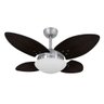Ventilador de Teto Volare Vd28 Mini Escovado Pétalo 4 Pás Tabaco - 220V - 2
