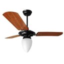 Ver imagem 1 de Ventilador de Teto Rico 150w e 180w Preto Pás Mogno Ventex