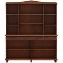 Ver imagem 3 de Cristaleira 8 Portas 4 Gavetas Madeira Maciça 8963 Rubi Cafe FNT