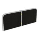 Ver imagem 7 de Cabeceira Painel Orgânico Cama Box Casal Padrão Aira 140cm Dobrável Bouclé Cinza Claro - Desk Design