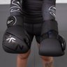 Kit Boxe Naja Extreme: Luva + Bandagem + Bucal - Preta - 8
