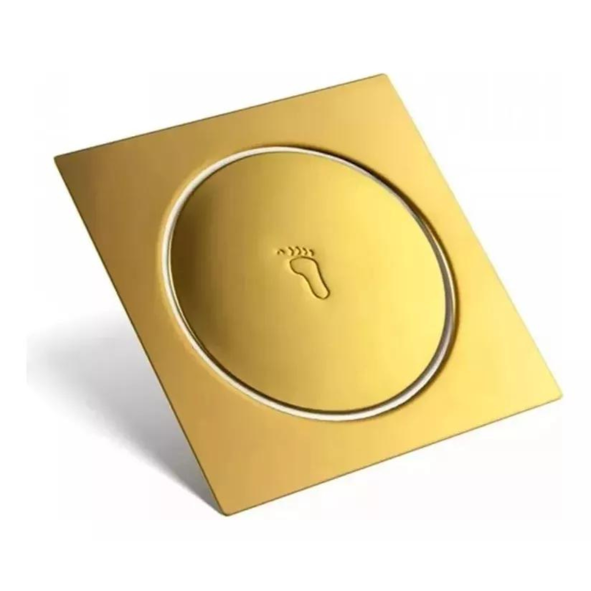 Ralo Click Mágico Inteligente Quadrado 15x15 Dourado Gold Banheiro Lavabo Irc02 - 1