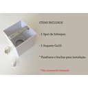 Ver imagem 3 de Kit 7 Spot Quadrado Sobrepor Ar70 Branco Direcionavel Lup01