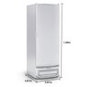 Freezer/Refrigerador Vertical Tripla Ação 577 litros Porta Cega GPC-57 TE BR Gelopar 127V - 4