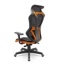 Ver imagem 3 de Cadeira Plaxmetal Gamer Vizon Dz Encosto Tela Mecanismo Relax System Detalhes Laranja