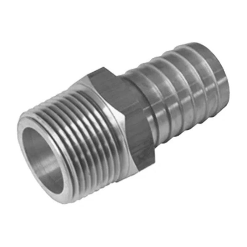 Espigão Fixo Macho com Rosca NPT 3/4" x 3/4" (sem canal) - DDS R116 - 1