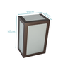 Arandela De Aluminio E27 Bivolt Marrom Rioprelustres 6213 Arandela 6213 - 2