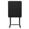 MESA TOSA DOBRAVEL ALTURA AJUSTAVEL BANHO PETSHOP CAES GATOS COM GIRAFA REGULAVEL PRETA - 3