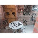 Ver imagem 2 de Mesa de Miró 4 Lugares 90cm Marrom Mosaico