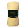 Cobre Leito Ultrassônico Slim Casal - Creme/Amarelo - 2