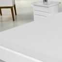 Ver imagem 4 de Lençol de Baixo Aquarela Micropercal King com Elástico 1 Peça 200 Fios 100% Poliéster - Branco