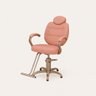 Cadeira Reclinável Hidráulica de Salão de Beleza - Cabeleireiro e Barbearia - Rosa - 1