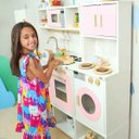 Ver imagem 4 de Módulo Crescer Cozinha Infantil com Geladeira - Rosa Bebê
