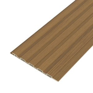 Painel Ripado Espaçowall Wpc Carvalho Ouro 16,6 X 260 Cm