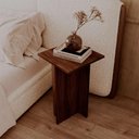 Ver imagem 3 de Mesa de Cabeceira Kyoto sem Gavetas MDP Moderno Café Mercado Das Prateleiras