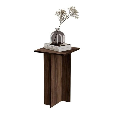 Mesa de Cabeceira Kyoto sem Gavetas MDP Moderno Café Mercado Das Prateleiras
