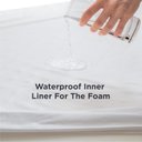 Ver mais imagens de Bedsure Cama Ortopédica para Cães Pequenos P Rosa/branco