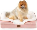 Ver imagem 1 de Bedsure Cama Ortopédica para Cães Pequenos P Rosa/branco