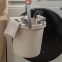 Ver imagem 2 de Balde Multiuso Bico Duplo Bege Flow 8,5l com Marcação Litros