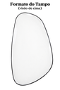 Ver imagem 3 de Mesa de Jantar Orgânica 160x90cm Laca Branco -Modelo Eclat
