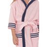 Roupão Infantil Capuz Sport - Ref 392 Rosa - 4 - 2