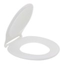 Ver imagem 3 de Assento Plástico Oval Branco Infantil Astra