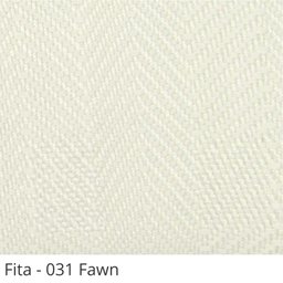 Persiana Horizontal - 1,70m Larg X 1,20m Alt - Alumínio 50mm com Fita Decorativa - Cor: Bege Claro - - 3
