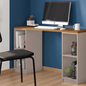 Escrivaninha Mesa Escritório 136cm Torre Organizadora Multifuncional - 2