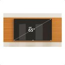 Ver imagem 2 de Painel Itália com Alto Brilho para Tv até 65 Polegadas:off White/cedro
