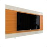 Painel Itália com Alto Brilho para Tv até 65 Polegadas:off White/cedro - 6