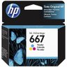 Cartucho Hp 667 Tri-color 3ym78ab 2376/2776/6476 - 1