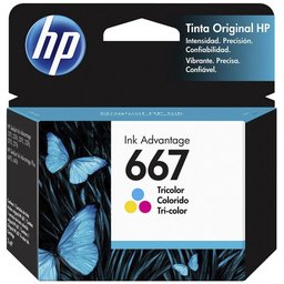 Cartucho Hp 667 Tri-color 3ym78ab 2376/2776/6476 - 1